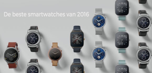 De beste smartwatches vergelijken van 2016Smartwatches