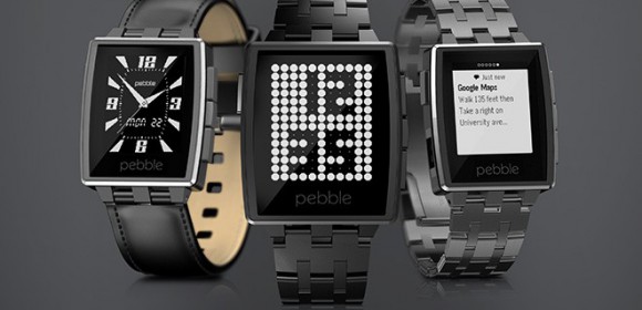 Pebble komt met metalen Smartwatch